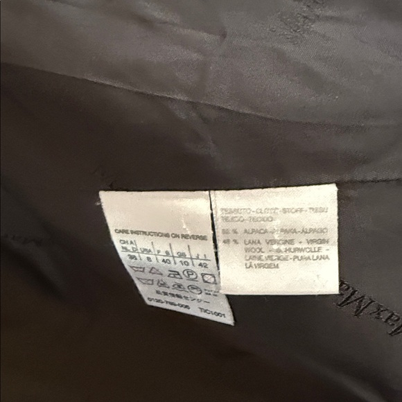 MaxMara Teddy Bear Icon Alpaca/Wool Coat - Picture 9 of 9